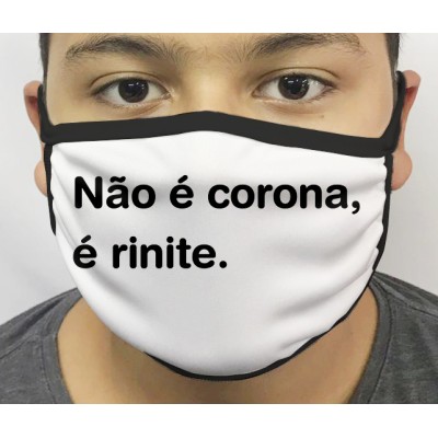 Máscara de Proteção Rinite